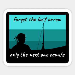 Only The Next One Count Sticker